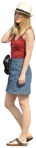 Woman standing person png (2969) - miniature