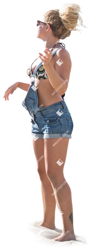 Woman standing people png (3974)