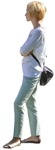 Woman standing people png (4906) - miniature