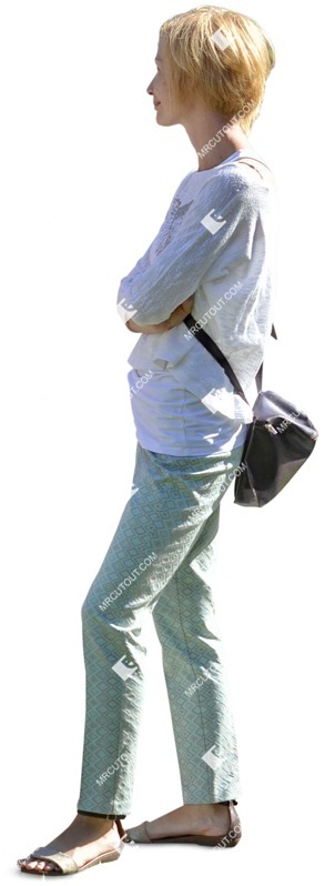 Woman standing people png (5328)