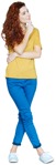 Woman standing people png (5010) - miniature