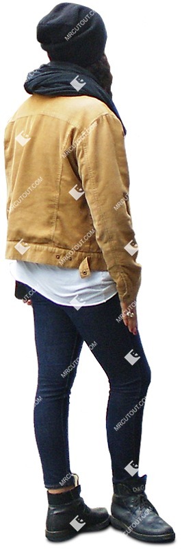 Woman standing people png (630)