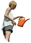 Woman standing person png (2266) - miniature