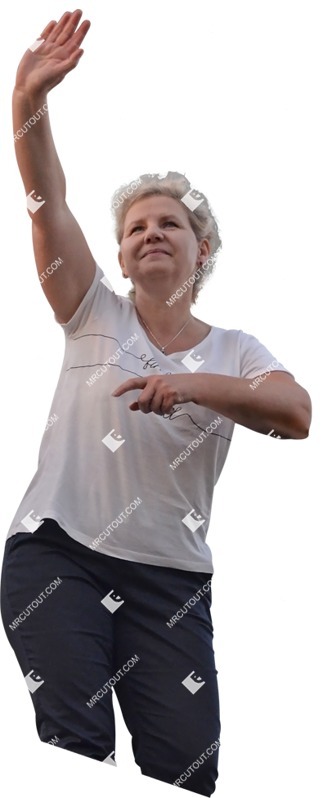 Woman standing people png (2437)