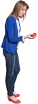 Woman standing people png (2719) - miniature