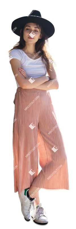 Woman standing people png (6361)