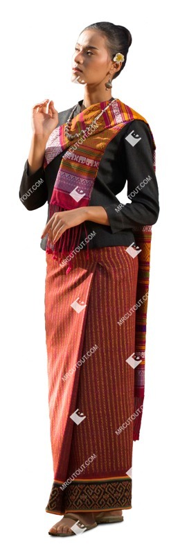 Woman standing person png (7912)