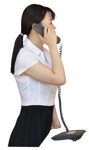 Woman standing people png (7833) - miniature