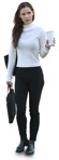 Woman standing people png (10108) - miniature