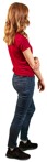 Woman standing people png (10422) - miniature