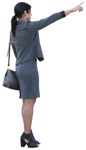 Woman standing people png (11119) - miniature