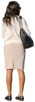 Woman standing people png (11128) - miniature