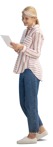 Woman standing  (10481) - miniature