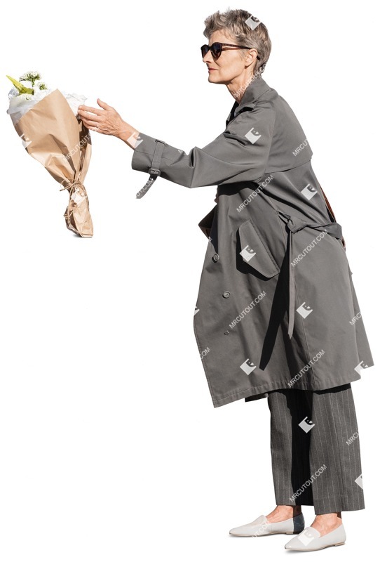 Woman standing person png (11835)