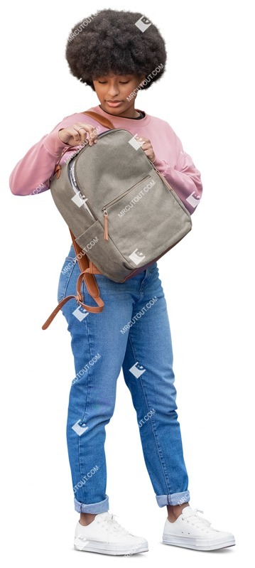 Woman standing people png (12277)