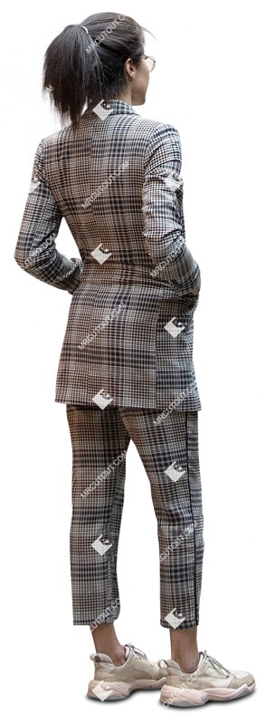 Woman standing human png (14245)