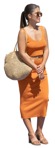 Woman standing person png (13363) - miniature