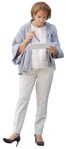 Woman standing people png (13430) - miniature