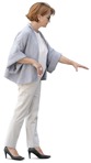 Woman standing people png (13432) - miniature