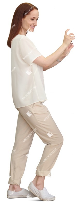 Woman standing people png (14496)
