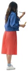 Woman standing  (14556) - miniature