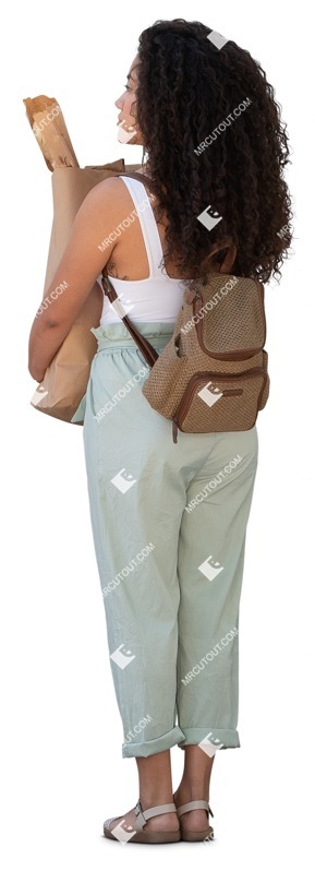 Woman standing people png (14757)