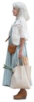 Woman standing png people (15154) | MrCutout.com - miniature