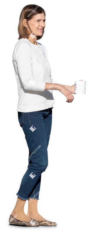 Woman standing people png (16663)