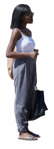 Woman standing human png (20303) - miniature
