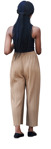 Woman standing entourage people (20207) - miniature