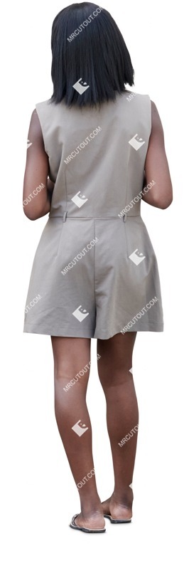 Woman standing person png (18362)