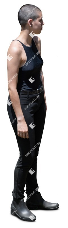 Woman standing people png (19977)