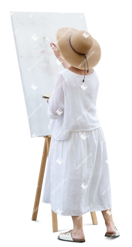 Woman standing people png (17705)