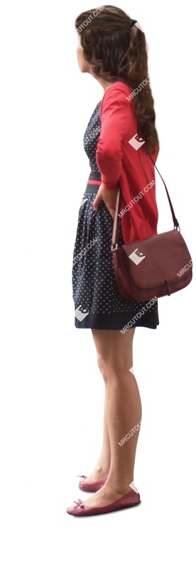 Woman standing human png (682)