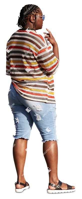 Woman standing person png (19215)