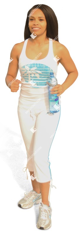 Woman standing person png (1417)