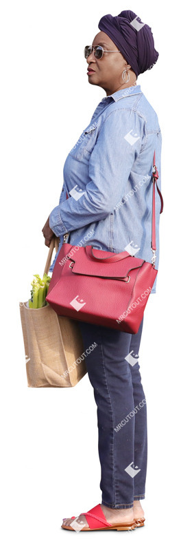 Woman standing photoshop people (20255)