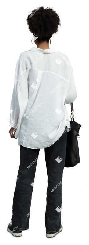 Woman standing photoshop people (19679)