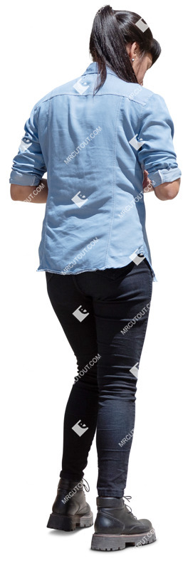 Woman standing people png (20008)