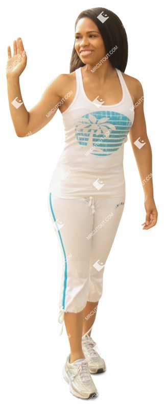 Woman walking photoshop people (936)