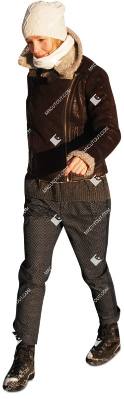 Woman walking people png (742)