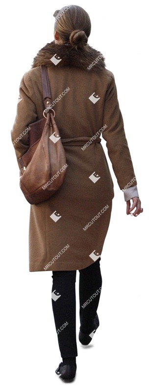 Woman walking people png (1955)