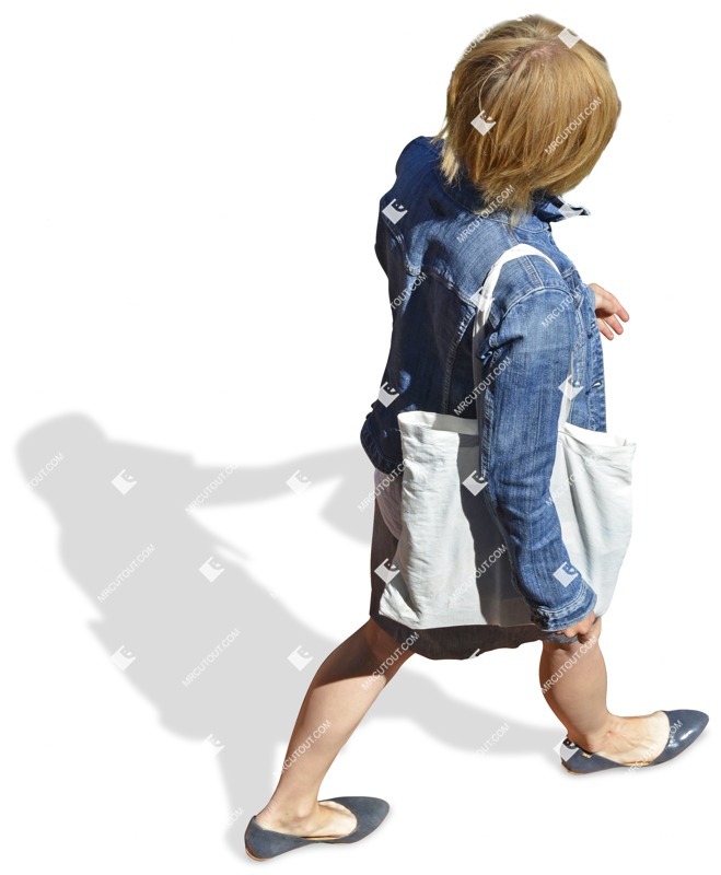 Woman walking cut out pictures (2626)