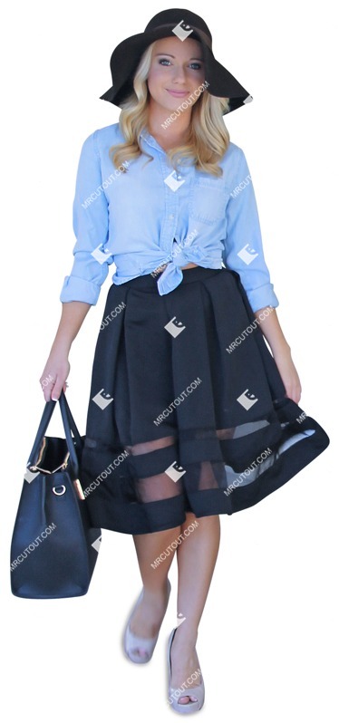 Woman walking people png (3238)