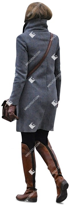 Woman walking people png (3550)