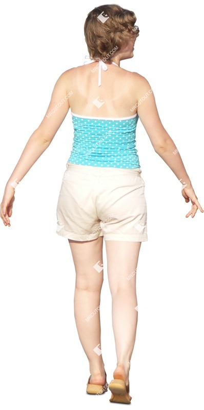 Woman walking people png (236)
