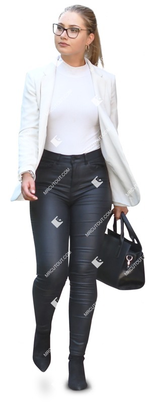 Woman walking photoshop people (7309)