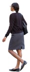 Woman walking people cutouts (9784) | MrCutout.com - miniature