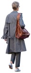 Woman walking people cutouts (11487) | MrCutout.com - miniature