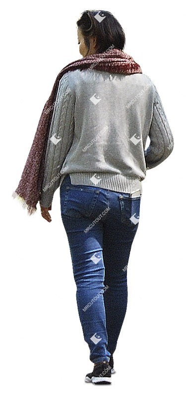 Woman walking human png (11526)